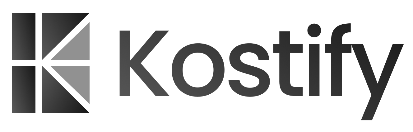 Kostify Logo Transparant